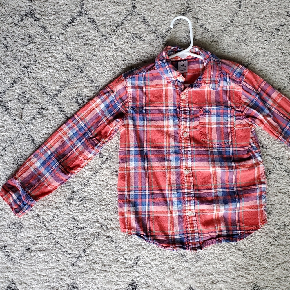 ❌SOLD❌ Plaid Button Down! 🍂🍁🍂